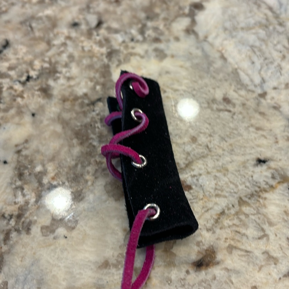 Suede Hair Wrap